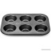 Baking Pans Bakeware Set - 5 Pieces - 6 Cup Muffin Tin Pan Cookie Baking Sheet Nonstick Tray Loaf Bread Pan Lasagna Pan Icing Spatula - House Warming Presents for a New Home - B01J5003AC